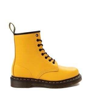 Yellow dr. Martens women:8 men:7